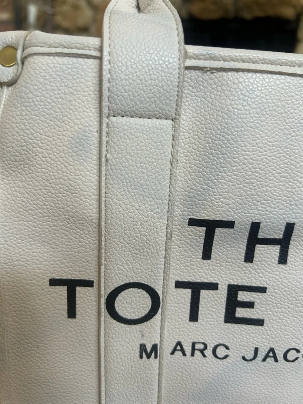 Marc Jacobs - The Tote Bag - White Leather